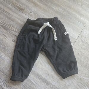 3M Boys Black Sweatpants with Drawstring